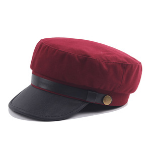 MeetLife Unisex cappello nero da <span class=keywords><strong>autista</strong></span> Anime cappello Cosplay berretto da violinista cappello capitano <span class=keywords><strong>autista</strong></span> di limousine Jotaro - Product Image 3