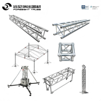 Sistema de Elevación de Altavoces con Estructura de Aluminio FT-Truss de Foresight, Sistema de Estructura de Techo LED para Teatro, Eventos y Espectáculos, Guangdong