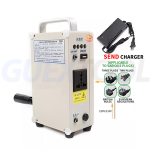 Générateur manuel à manivelle 220V 150W, batterie externe mobile d'extérieur avec USB 5V/3A et batterie 65Wh - Product Image 5