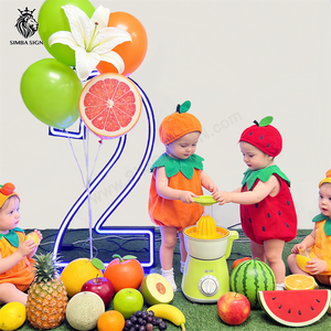 Decorazioni per Feste di Tendenza 2026: Articoli per Feste di Compleanno per 2°, 10°, 15°, 21°, 30°, 40° Compleanno in Rosa, Blu e Viola - Product Image 1