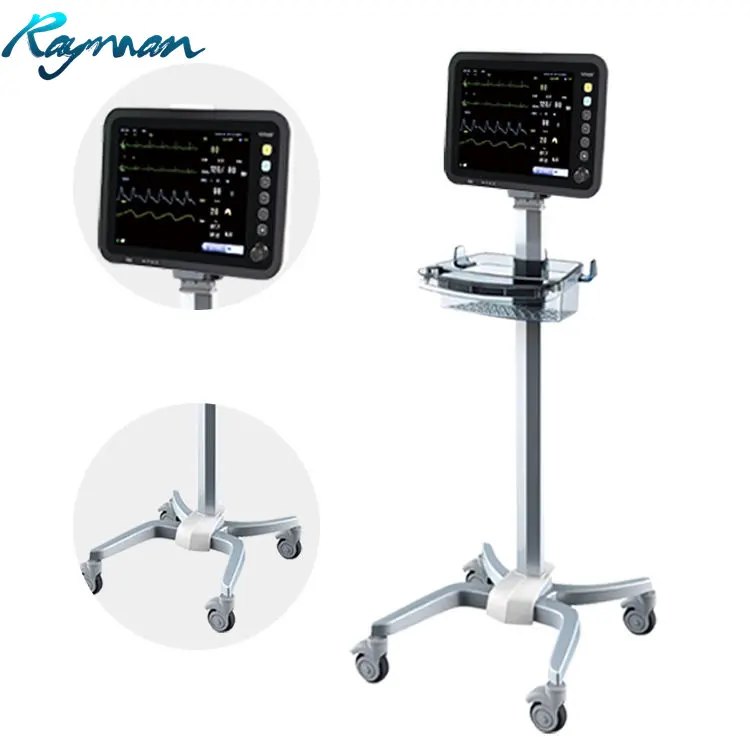 RMYK-8000C 7 inci 12 inci layar sentuh medis pemantau vital monitor rumah sakit parameter monitor layar sentuh 8 inci