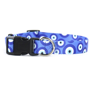 Maßgefertigtes Tribal-Print-Muster Design Einzigartige Stilvolle Weiche Bequeme Welpenhalsbänder Böses-Auge-Hundehalsband - Product Image 6