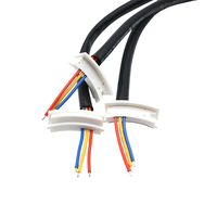 Harnes kabel kustom pabrik OEM Molex 2 3 4 5 6 7 8 9 Pin harnes kawat perakitan pelindung cincin magnetik
