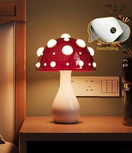 Lámpara de escritorio decorativa de setas, ambiente de atenuación para dormitorio, dormitorio de estudiantes, escritorio, luz nocturna personalizada - Product Image 1