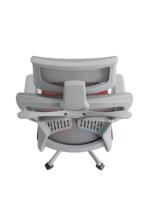 Chaise de bureau ergonomique pivotante réglable à dossier haut en maille avec support lombaire, prix d'usine