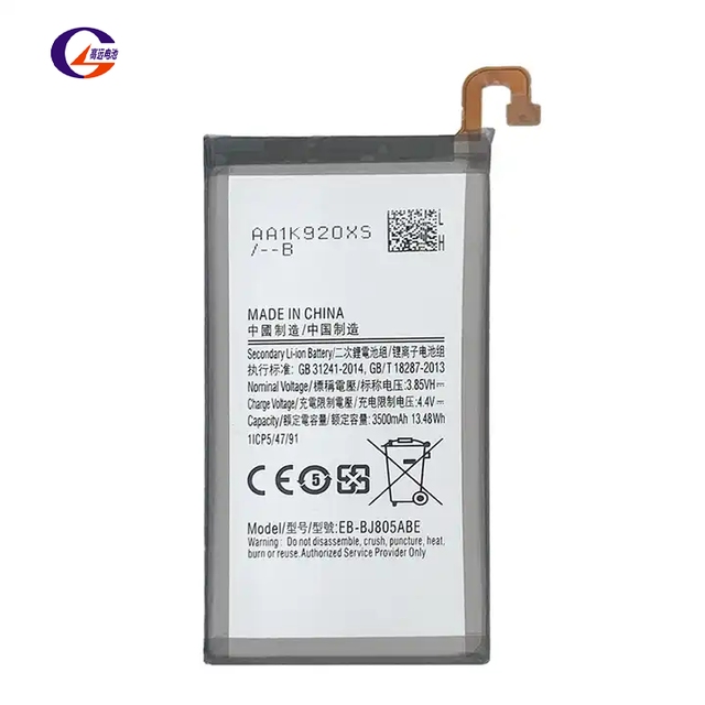 Battery Model EB-BJ805ABE 3500mAh for Samsung Galaxy J8+ 2018 J805 A6 Plus A6+ SM-A605F A605G A6050 A605K A605FN A605GN Battery