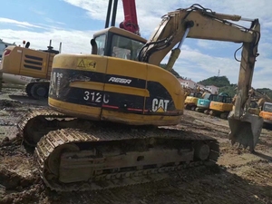 EXCAVATRICE UTILISÉE CAT 312C bon marché de vente chaude Le matériel de construction avec la bonne condition de travail a utilisé l'excavatrice à vendre - Product Image 5