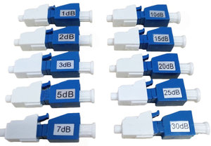 <span class=keywords><strong>Atenuador</strong></span> de <span class=keywords><strong>Fibra</strong></span> Óptica LC-LC 0-30dB, Conector Macho-Hembra UPC para Uso FTTH - Product Image 3