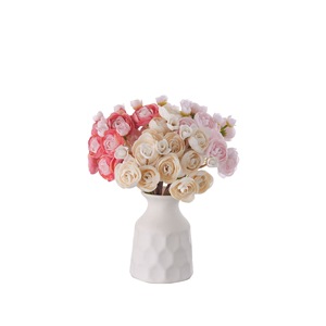 Bouquet de roses artificielles CallaFloral en polyester pour décoration intérieure de mariage, style artisanal, transfrontalier - Product Image 5