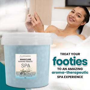 Comprimés effervescents à base de plantes personnalisés en gros pour la manucure et la pédicure, apaisants pour la peau, pour le spa des pieds, eucalyptus menthe - Product Image 4