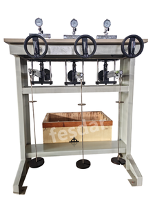 Laboratório geotécnico pressão média triplo Consolidometer aparelho para testes mecânicos do solo - Product Image 4