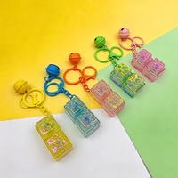 Porte-clés Anime en silicone électroplaqué pour clavier mécanique anti-stress, petit cadeau pour voiture, étanche et tendance