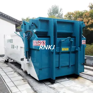 RNKJ China New 6-18 m3 Outdoor Garbage Skip-lift Compactor Environmental Machinery