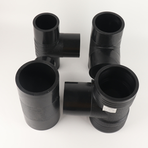 Hệ thống ống nước lắp HDPE ổ cắm Fusion T63 * 50 giảm TEE cho cấp nước - Product Image 2