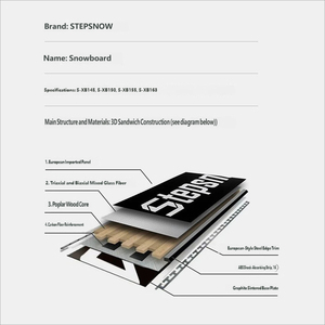 Ensemble de ski en bois 2026 pour jeunes, skis alpins avec fixations, chaussures de ski flexibles et légères et bâtons 120 cm - Product Image 5