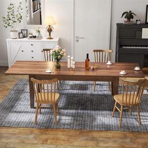 <span class=keywords><strong>Mesa</strong></span> de Comedor Nórdica Moderna, <span class=keywords><strong>Extensible</strong></span>, de 106.3 Pulgadas, para Cocina - Product Image 4