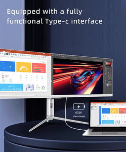 Moniteur PC Nereus 43,8 pouces plat WFHD, type studio, Type-C, IPS, HDR 600, gaming, 44 pouces, 3840x1080, 120 Hz, 1 ms de temps de réponse - Product Image 2