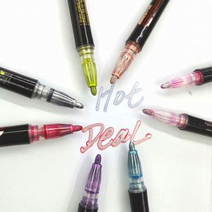 Marcador de Pintura de Doble Línea con Color Metálico de Alta Calidad para la Escuela y Negocios - Product Image 2