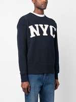 Logo personnalisé pull hommes pull pull hiver col rond lettre Jacquard pull mode vêtements pour hommes