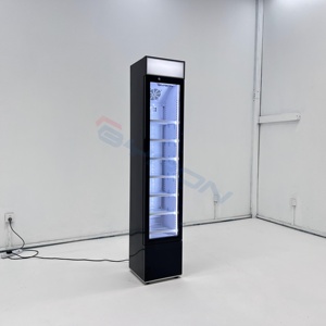 Congélateur vertical mince pour boissons, réfrigérateur commercial, refroidisseur de boissons, réfrigérateur pour boissons de <span class=keywords><strong>restaurant</strong></span> - Product Image 5