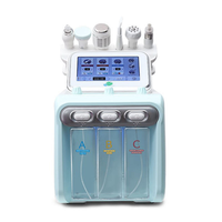 Máquina de Belleza Multifunción 6 en 1 para Limpieza Facial, Control Táctil, Limpieza Profunda de la Piel, Equipo de Cuidado de la Piel para Salón