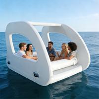 Надувная яхта EASYFUN на заказ от производителя: современная надувная парусная яхта, электрическая лодка с окном, защитным покрытием и солнечной батареей