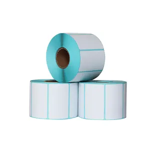 Adhesive Paper Thermal Printer Label Roll 4x6 Three-proof Adhesive Paper Barcode Sticker Paper Price Tag Label Printing