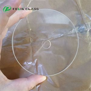 กระจกใส FELIX Optical Glass วัสดุ K9 เส้นผ่านศูนย์กลางขนาดใหญ่ 92 มม./80 มม. พร้อมรูตรงกลางสำหรับหน้าต่างกระจก - Product Image 4