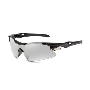 Lunettes de soleil de cyclisme enveloppantes pour hommes et femmes, protection UV 400, design monobloc, en plastique, pour le vélo et les activités de plein air - Product Image 3