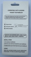Micro-nano 20000 Superfine Micro Soft Bristles Nano Ultra Soft Cabezal de cepillo de dientes eléctrico para adultos Juego de 2 piezas para Philips Xiaomi
