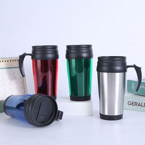 Custom Handle Cup Insulated 201 Stainless Steel Food-grade PP Inner Liner Outer <b>Box</b> Handle Cup for Advertising - Product Image 2