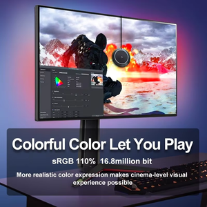 Factory Price 27 Inch Triple <strong>Monitor</strong> Three Screens LCD <strong>Computer</strong> <strong>Monitors</strong> with <strong>Multiple</strong> Ports - Product Image 2