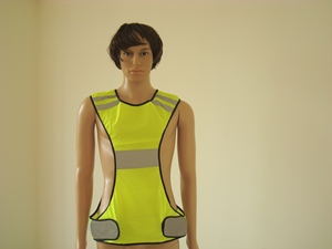 <span class=keywords><strong>Gilet</strong></span> de sécurité <span class=keywords><strong>réfléchissant</strong></span> 100% polyester, <span class=keywords><strong>gilet</strong></span> de course à led, <span class=keywords><strong>trottinette</strong></span> - Product Image 4