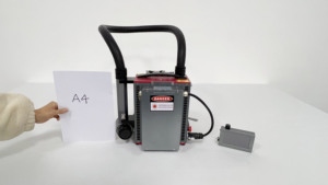 Machine de nettoyage au laser pulsé portable, 50W, 100W, 200W, 300W, nettoyeur de rouille au laser, décapant au laser pour le bois, le métal, l'élimination de la <span class=keywords><strong>peinture</strong></span> - Product Image 2