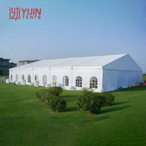 Tentes de réception 10x15 à prix abordable, conçues par l'usine de Guangzhou, pour mariages et événements - Product Image 1