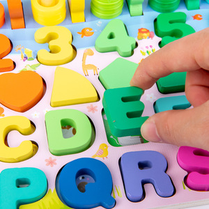 Muwantu Giocattoli Educativi in Legno <span class=keywords><strong>Montessori</strong></span>, <span class=keywords><strong>Giochi</strong></span> di Pesca Matematici Prescolari, Abbinamento Forme, Apprendimento Precoce per Bambini (4-6 Anni) - Product Image 4