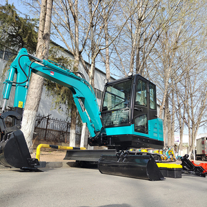 Miniexcavadora hidráulica de cadenas de 3500 kg con motor japonés, excavadora, retroexcavadora, máquina excavadora - Product Image 4