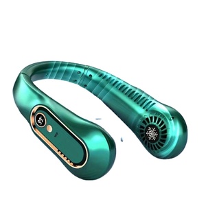 Ventilateur de cou pliable sans pales, portable, alimenté par USB/batterie, pour le camping en extérieur, la voiture et l'hôtel - Product Image 1