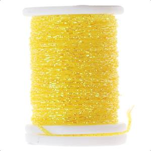 ไมโคร กลินท์ นิมฟ์ เธรด, โฮโล แฟลต ทินเซล วัสดุสำหรับผูกเหยื่อตกปลา กระตุ้นปลา 30 หลา ความหนา 290 เดน (09D-1034) B07 - Product Image 4