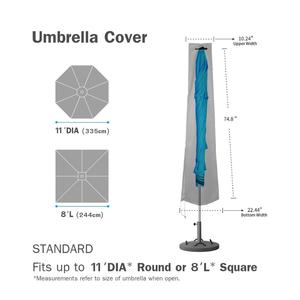 <span class=keywords><strong>Housse</strong></span> pour Parasol en polyester, résistante aux UV, personnalisée, pour meubles <span class=keywords><strong>de</strong></span> <span class=keywords><strong>jardin</strong></span>, <span class=keywords><strong>de</strong></span> Patio - Product Image 5