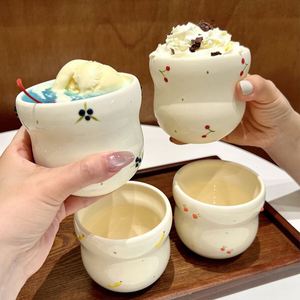 New Korean Style <b>Ceramic</b> Handheld Fruit <b>Cup</b> Three-dimensional Fruit Polka Dot Gourd <b>Cup</b> Household Modern Simple Sweet and Cute - Product Image 3