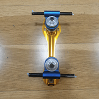 Châssis de patins à roulettes quad en aluminium CNC haute précision pour roller derby et patinage artistique, OEM disponible