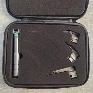 Ensemble de laryngoscope électrique à fibre optique flexible réutilisable ANSHIDA pour les nouveau-nés, les enfants et les adultes, pour une utilisation en cas d'<span class=keywords><strong>urgence</strong></span> - Product Image 4