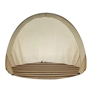 Tenda terbuka satu klik, untuk berkemah Luar Ruangan di Korea Selatan ruang besar untuk naungan matahari perlindungan matahari taman halaman tenda permainan