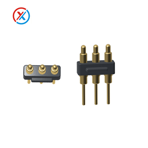Conector pin POGO de alta corriente 3A, Latón chapado en oro, sin plomo, resorte cargado, pie de resorte, conector PIN POGO - Product Image 5