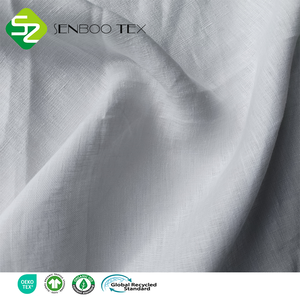 Absorción Transpirable Antibacteriano Ecológico 100% <span class=keywords><strong>Lino</strong></span> Tejido Peso pesado <span class=keywords><strong>Prelavado</strong></span> Tela Lisa Hombre Mujer Niños Niña Ropa - Product Image 5