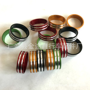 Jintu – rondelles de casque de vélo en alliage d'aluminium de 10mm, haute résistance, pour vélos de montagne, pièces colorées - Product Image 3
