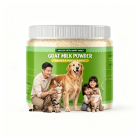 Échantillon Gratuit de Poudre de Lait de Chèvre Naturelle Riche en Protéines pour Chats et Chiens, Systèmes Digestifs Sensibles, Soutien Immunitaire, Santé Articulaire, OEM