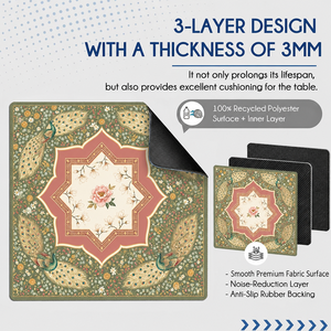 Tapis de Mahjong EAST Travel avec motif imprimé Orient, <span class=keywords><strong>Sud</strong></span>, Ouest, Nord et étui de transport pour salles de jeux et clubs américains – Vente en gros - Product Image 2