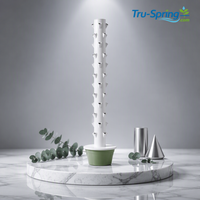 Système d'agriculture verticale hydroponique Tru-Spring anti-UV à 13 couches avec pompe, circulation d'eau automatique, utilisation domestique et jardin, garantie 1 an